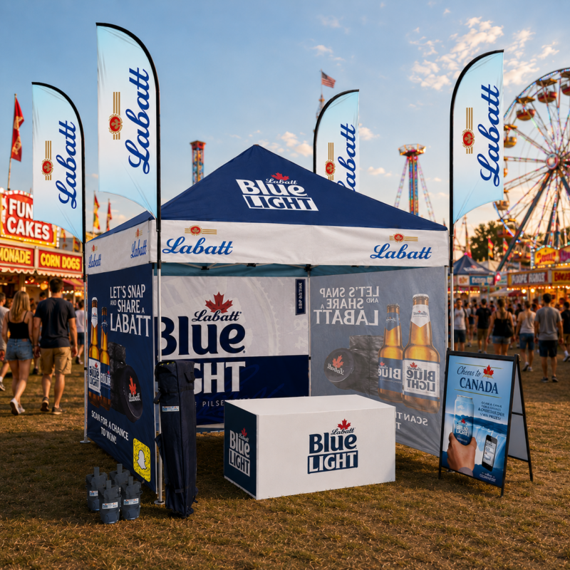 10' x 10' Custom Event Tents